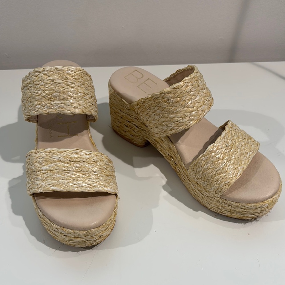 Women's Woven Platform Sandals